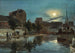 Canal Saint-Martin - Johan Barthold Jongkind — widok dzieła