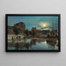 Canal Saint-Martin - Johan Barthold Jongkind — oprawiony obraz na ścianie