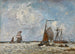 L'Estuaire, Belgia - Johan Barthold Jongkind — widok dzieła