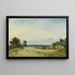 La Campagne nivernaise - Johan Barthold Jongkind — oprawiony obraz na ścianie