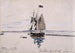La Mer Honfleur - Johan Barthold Jongkind — widok dzieła
