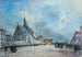 La place de l'église - Johan Barthold Jongkind — widok dzieła