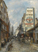 La Rue Saint-Jacques Paris - Johan Barthold Jongkind — widok dzieła