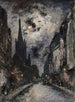 La Rue Saint-Séverin obecny 5. dzielnica - Johan Barthold Jongkind — widok dzieła