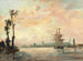 La Seine près de Rouen - Johan Barthold Jongkind — widok dzieła