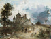 Le Château Nivre - Johan Barthold Jongkind — widok dzieła