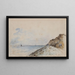 Le Havre - Johan Barthold Jongkind — oprawiony obraz na ścianie
