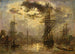 Młyny Rotterdam - Johan Barthold Jongkind — widok dzieła