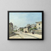 Rue Notre-Dame, Paryż - Johan Barthold Jongkind — oprawiony obraz na ścianie