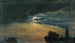 Chmury w świetle księżyca - Johan Christian Dahl — widok dzieła