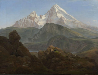 Le Watzmann - Johan Christian Dahl — widok dzieła