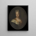 Prinzessin Sofia Charlotte - Johan David Swartz — oprawiony obraz na ścianie
