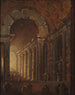 Architektoniczny element schodów z łukiem - Johan Gottlob Brusell — widok dzieła