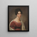 Margaret Seton 1805-1870 - Johan Gustaf Sandberg — oprawiony obraz na ścianie