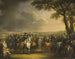 Revue na Ladugårdsgränd, Sztokholm - Johan Gustaf Sandberg — widok dzieła