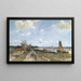 Le long du Trekvliet près du Geestbrug Voorburg - Johan Hendrik Weissenbruch — oprawiony obraz na ścianie