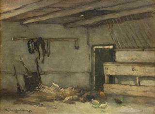 Johan Hendrik Weissenbruch - Interior of a Stable.webp