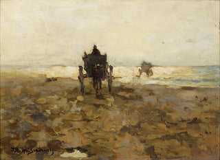Chariot à coquilles - Johan Hendrik Weissenbruch — widok dzieła
