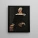 Barbara Barbro Cassiope 1610–1679 - Johan Johansson Aureller — oprawiony obraz na ścianie