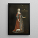 Beata Brahe 1599-1617 hrabina - Johan Johansson Werner — oprawiony obraz na ścianie