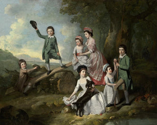 Dzieci Lavie - Johan Joseph Zoffany — widok dzieła