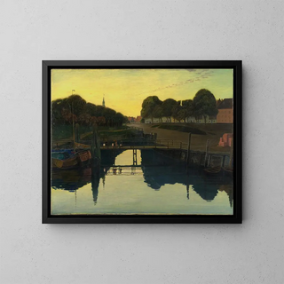 Johan Rohde - Summer night at Tnning.webp