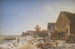 Strandvejen à Vedbæk, après-midi d'hiver - Johan Stroe — widok dzieła