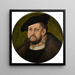 Johann le Constant, Elektor Saksonii - Lucas Cranach starszy — oprawiony obraz na ścianie