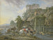 Bacy przy fontannie rzymskiej - Johann Albrecht Friedrich Rauscher — widok dzieła