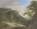 pejzażu górskiego - Johann Albrecht Friedrich Rauscher — widok dzieła