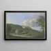 Le Château près de Gera - Johann Albrecht Friedrich Rauscher — oprawiony obraz na ścianie