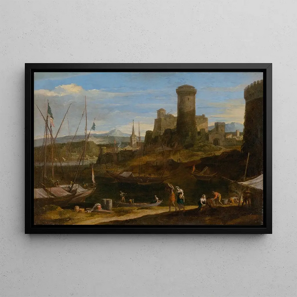 Johann Anton Eismann - Seaside Landscape II.webp