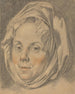 Głowa matrony - Johann Anton Tischbein — widok dzieła