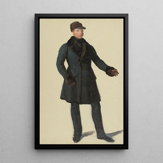 Johann Baptist Kirner - Groherzog Leopold von Baden nach rechts gewendet.webp