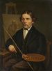autoportret - Johann Baptist Laule — widok dzieła