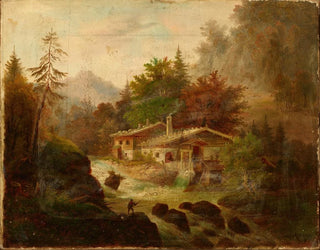 Johann Baptist Zeller - Mountain Landscape.webp