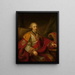 portretu dostojnika - Johann Baptist von Lampi starszy — oprawiony obraz na ścianie