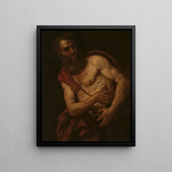 Święty Paweł - Johann Carl Loth — oprawiony obraz na ścianie