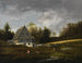 Młyn w dolinie Plauen koło Drezna - Johann Christian Klengel — widok dzieła