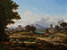 Scena z rzymskiego obozu Torre del Quinto - Johann Christian Reinhart — widok dzieła