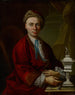 Portret złotnika Johanna Friedricha Baera - Johann Daniel Heimlich — widok dzieła