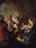 Adoracja Trzech Króli - Johann Evangelist Holzer — widok dzieła