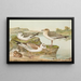 Larus minutus Pall Larus ridibundus Larus melanocephalus - Johann Friedrich Naumann — oprawiony obraz na ścianie