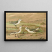 Phalaropus fulicarius, Phalaropus lobatus, Calidris arenaria - Johann Friedrich Naumann — oprawiony obraz na ścianie