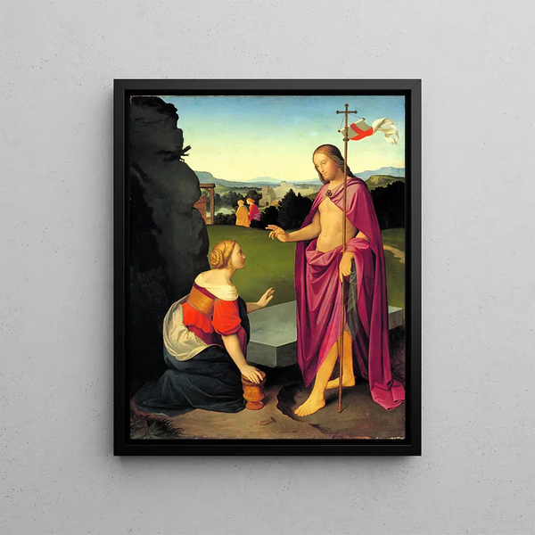 Wielkanocny poranek - Johann Friedrich Overbeck — oprawiony obraz na ścianie