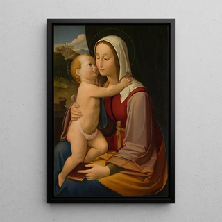 Johann Friedrich Overbeck - The Virgin And Child.webp