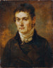 Mężczyzna z białym krawatem - Johann Georg Edlinger — widok dzieła