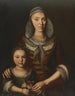 Młoda kobieta i dziecko - Johann Georg Koch — widok dzieła