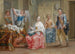 Le couple amoureux dérangé - Johann Georg Platzer — widok dzieła