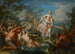 Latone przemieniający chłopów licyjskich w żaby - Johann Georg Platzer — widok dzieła